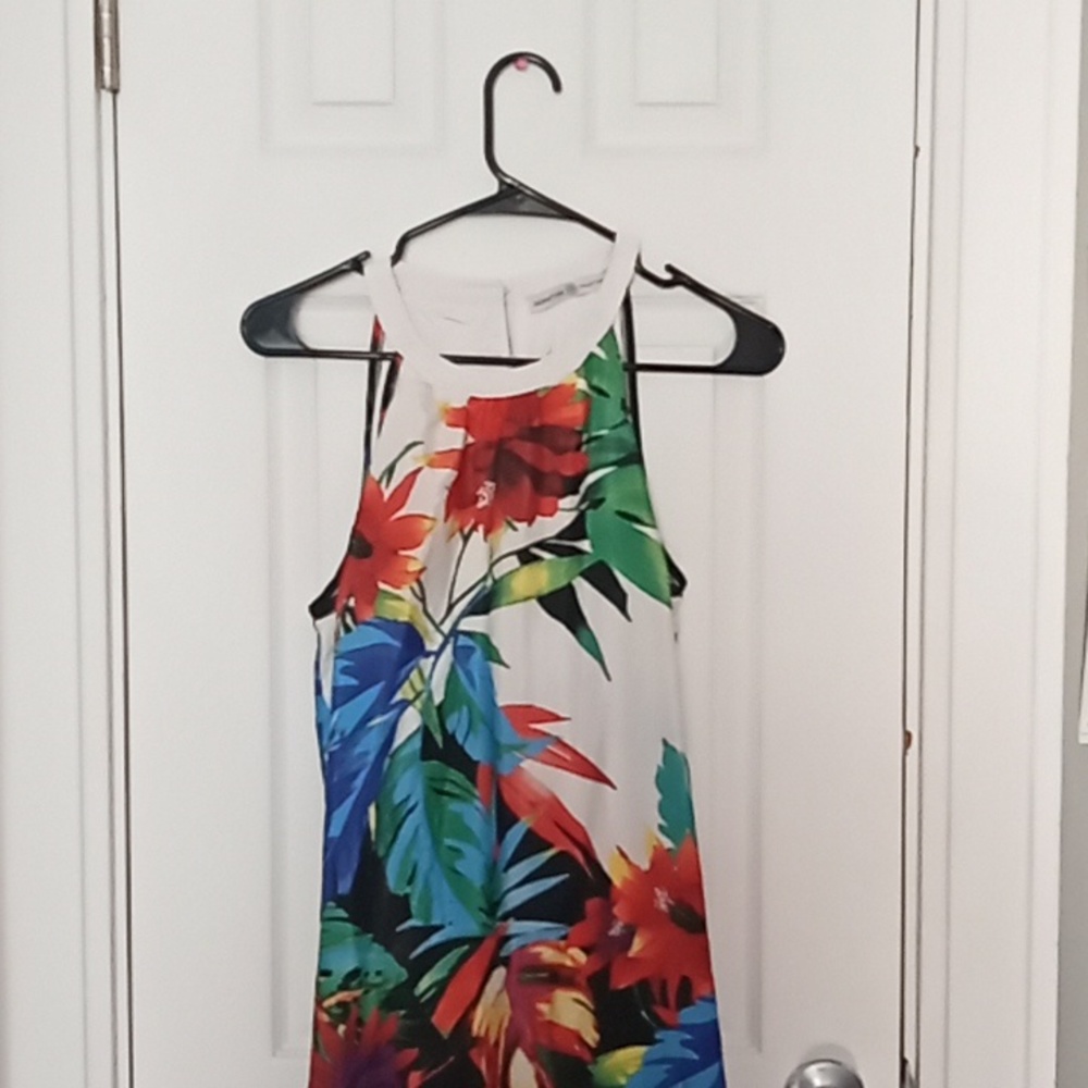 Multi color long dress